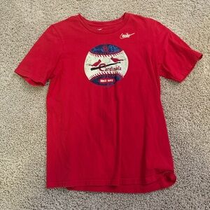 Cardinals Baseball Nike Red Tee
